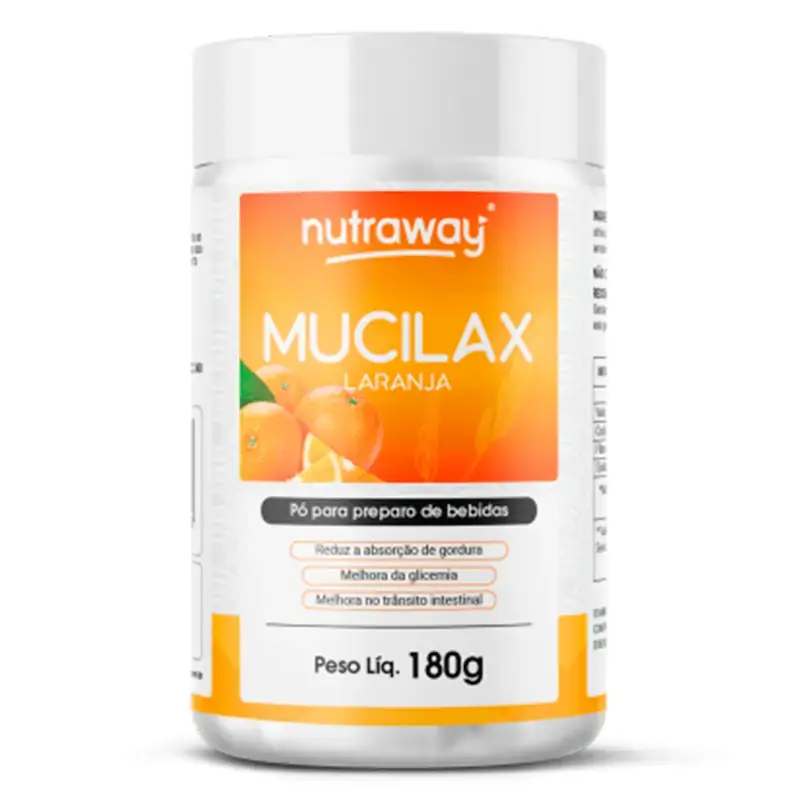 Mucilax Laranja 180g - Nutraway