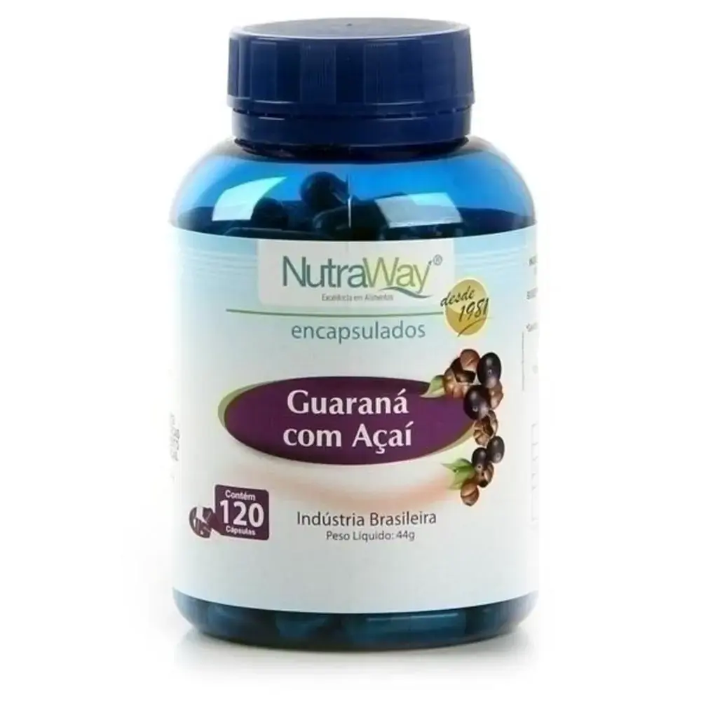 Guarana Acai Nutraway 300mg 120caps Nutraway