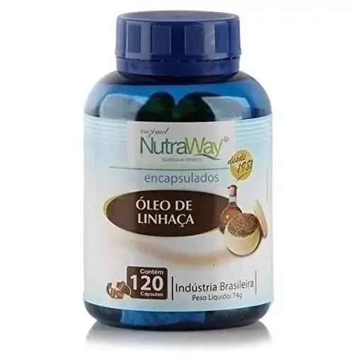 Oleo De Linhaça 120 Caps 500mg Nutraway