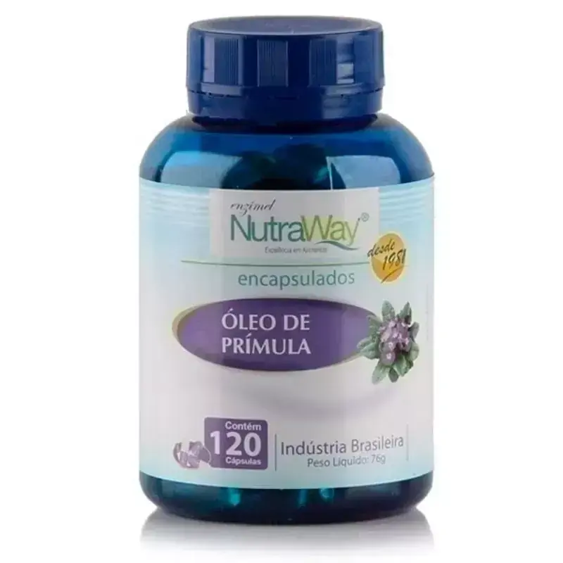 Óleo de Prímula 500mg 60caps - Nutraway