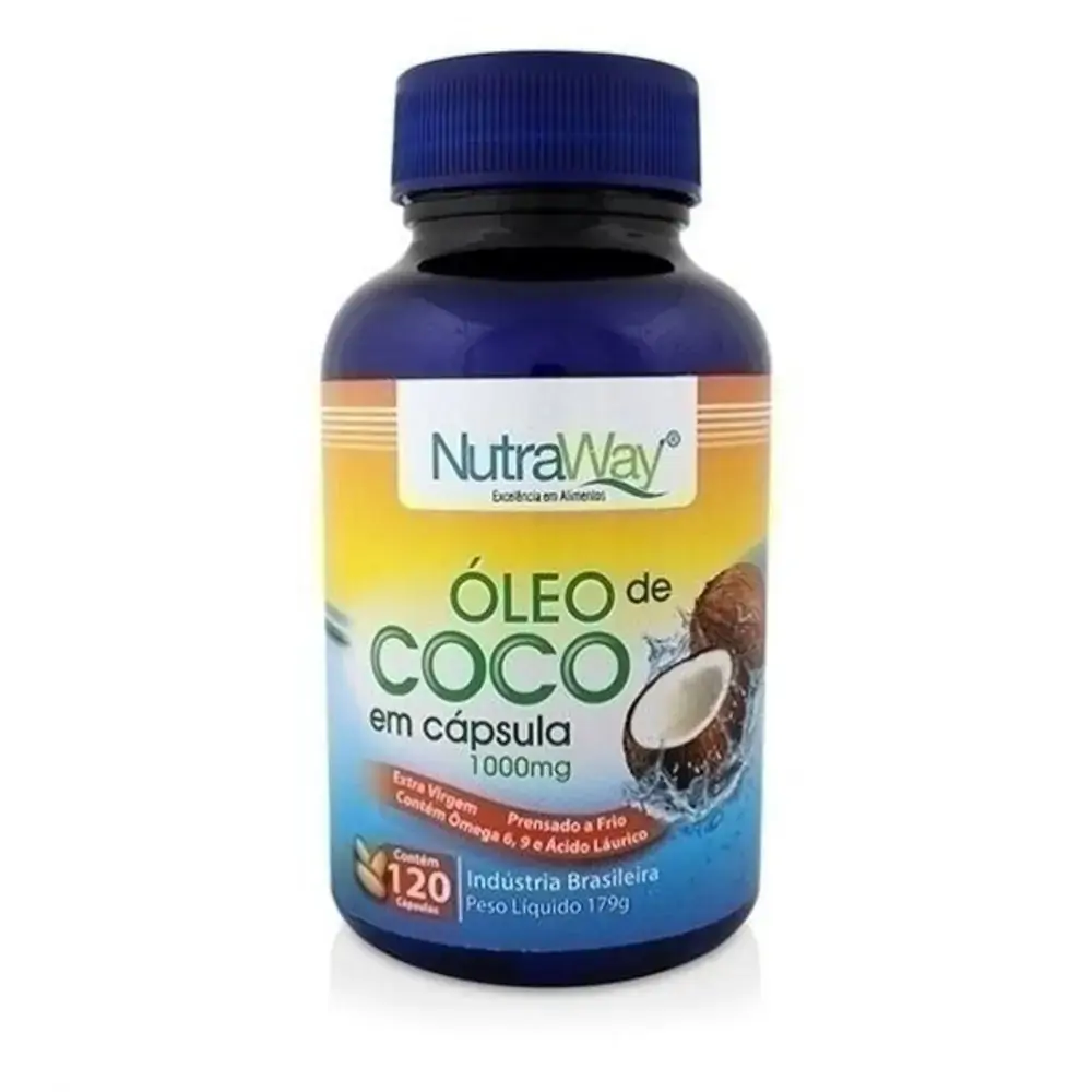Oleo De Coco 120cap 1000mg Nutraway