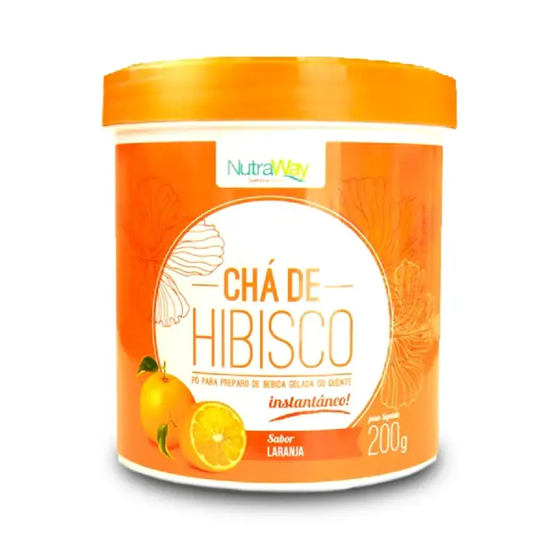 Chá Hibisco Laranja 200g - Nutraway