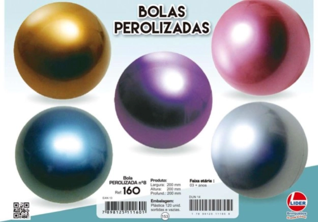 Bola N8 Confete Pingo De Leite