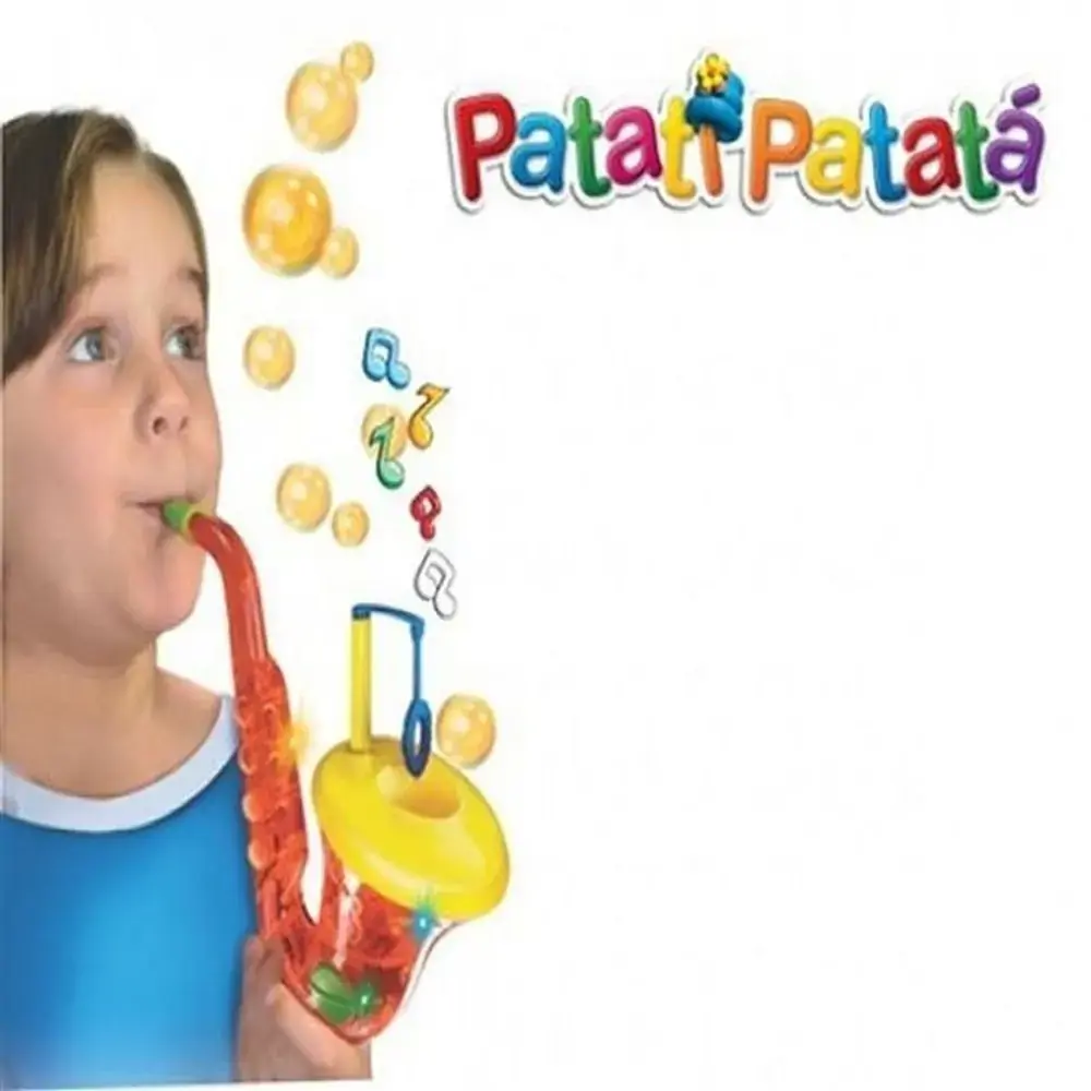 Brinquedo Sax Bolinhas Musicais Patati Patata