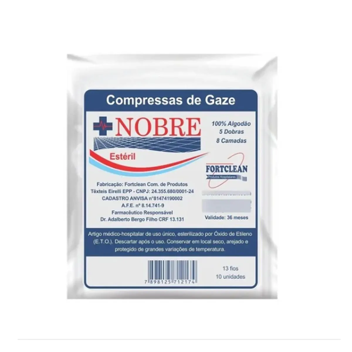 Gaze Peg Use Compressas 1un
