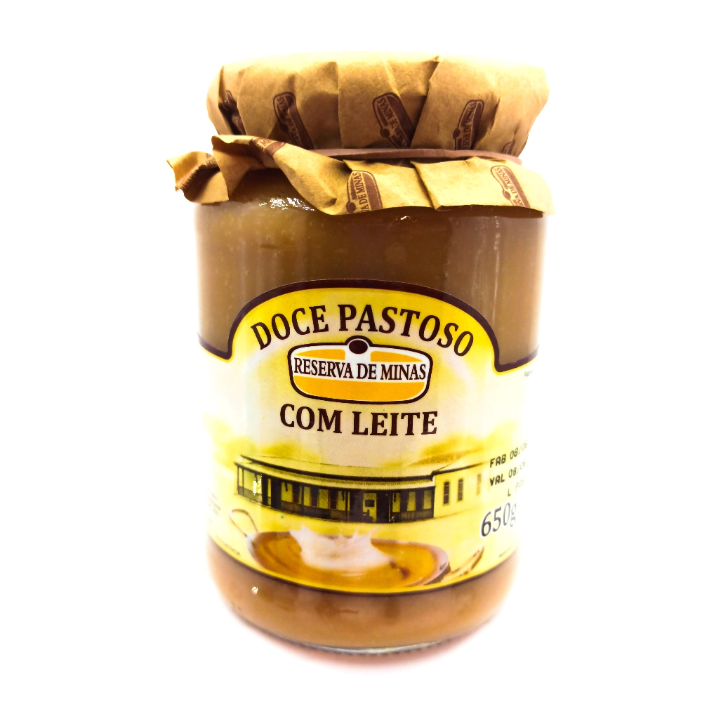 Doce De Leite Pastoso Reserva De Minas Vidro 650g