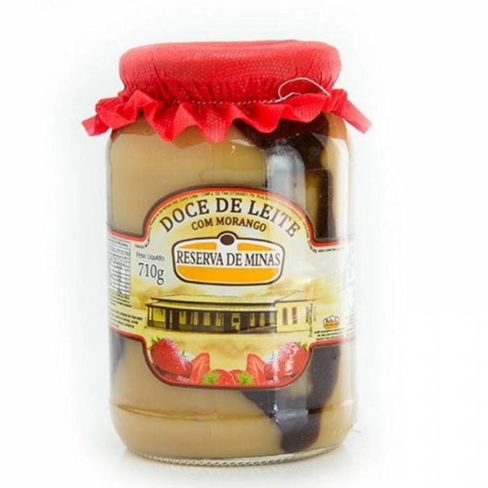 Doce De Leite Reserva Minas 680gr C/morango