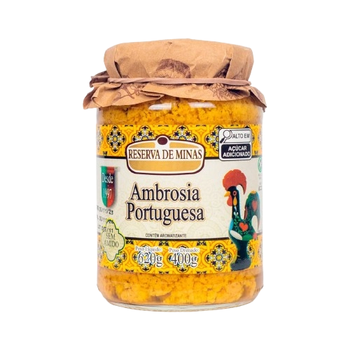 Ambrosia Portuguesa Reserva de Minas Vidro 400g