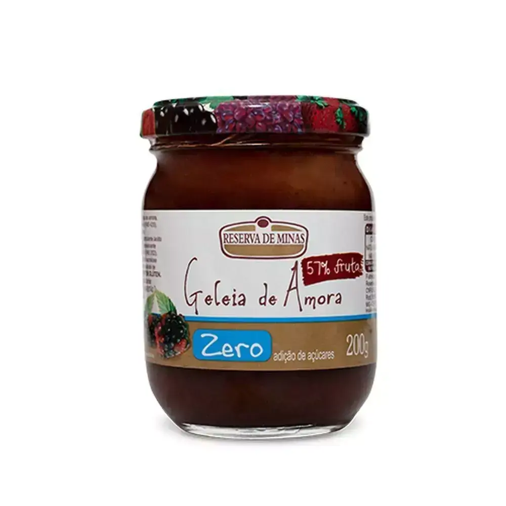 Geléia De Amora Zero Açúcar 200g Reserva De Minas