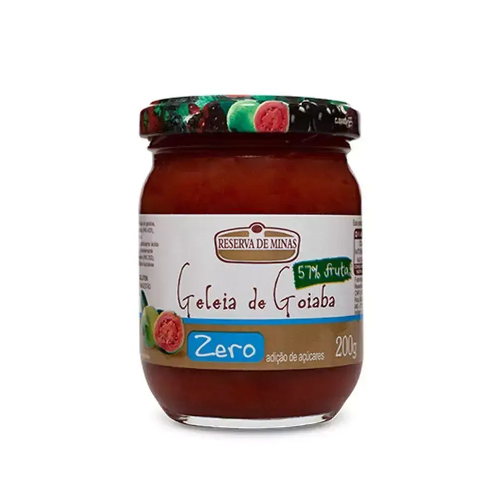 Geléia De Goiaba Zero Açúcar 200g Reserva De Minas