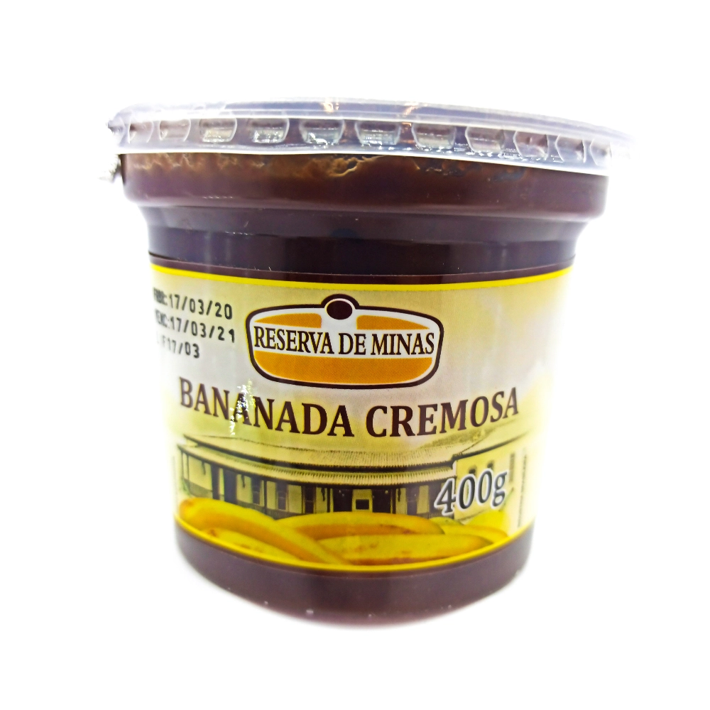 Doce Bananada Reserva De Minas 400g