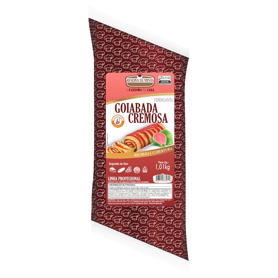 Goiabada Forneavel 1.01kg Reserva De Minas