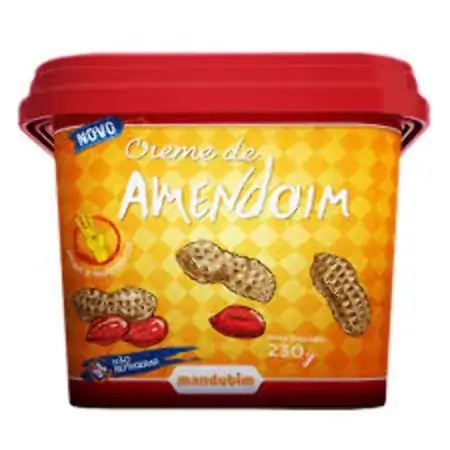 Creme De Amendoim Mandubim 230g