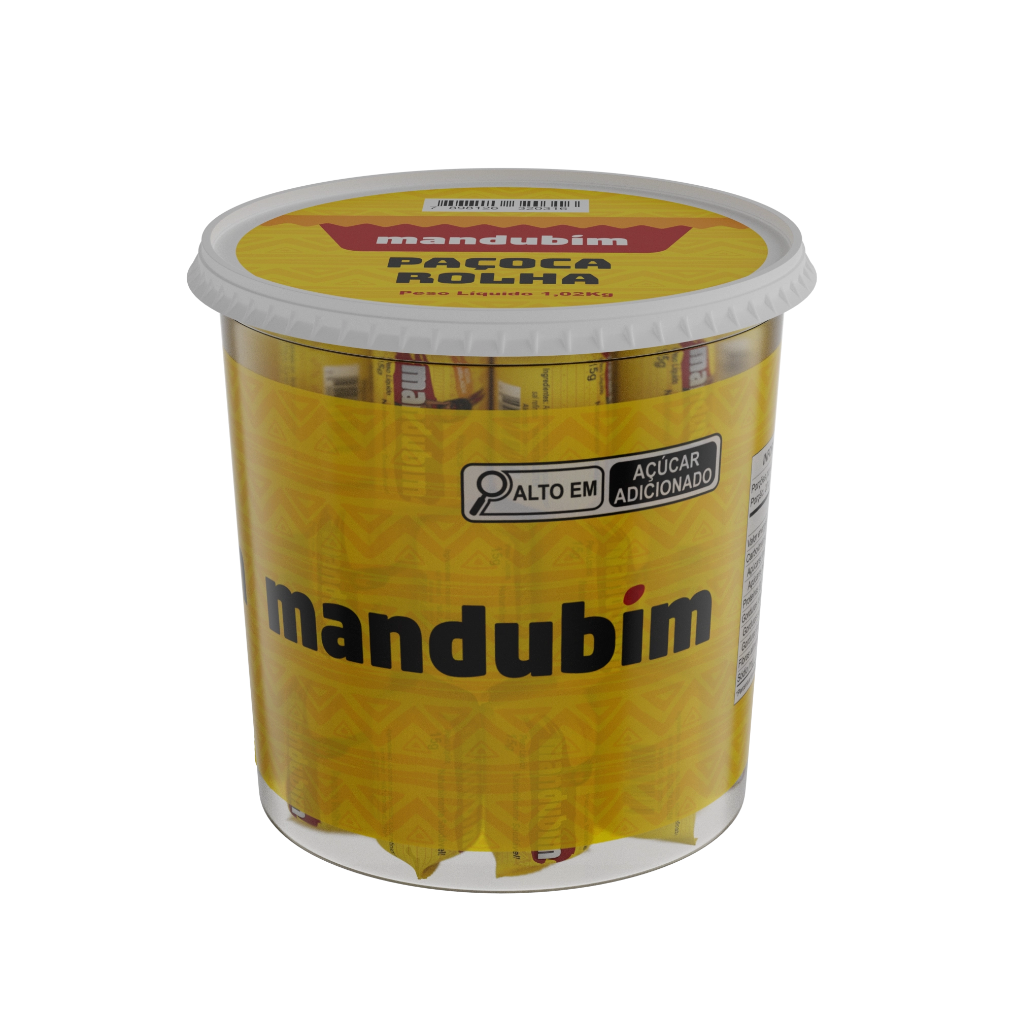 Doce Mandubim Barra 1kg Gibi