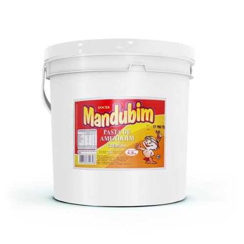 Pasta De Amendoim Integral 4,8kg Mandubim