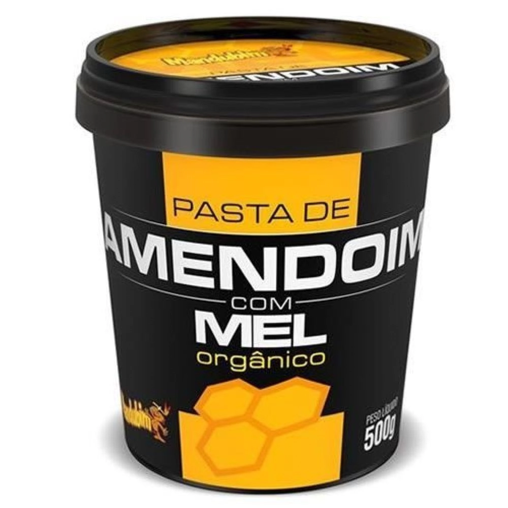 Pasta De Amendoim C/ Mel Mandubim 480gr