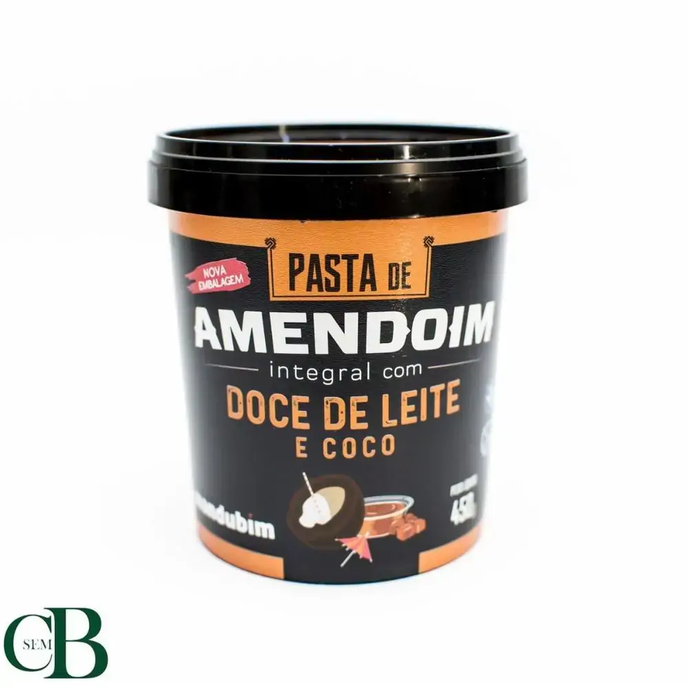 Pasta De Amendoim C/ D. Leite/coco Mandubim 450gr