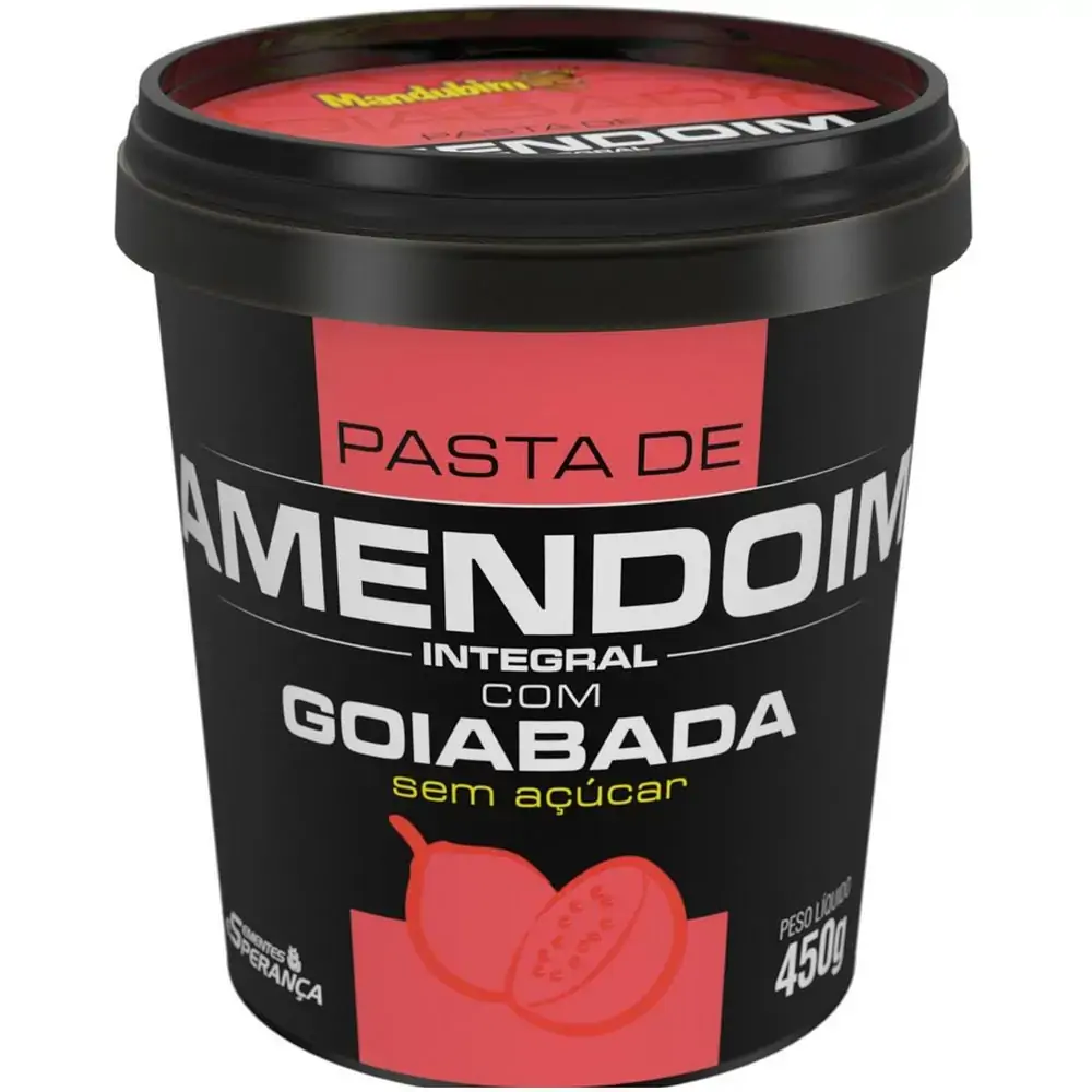 Pasta Amendoim Goiaba Mandubim 450g