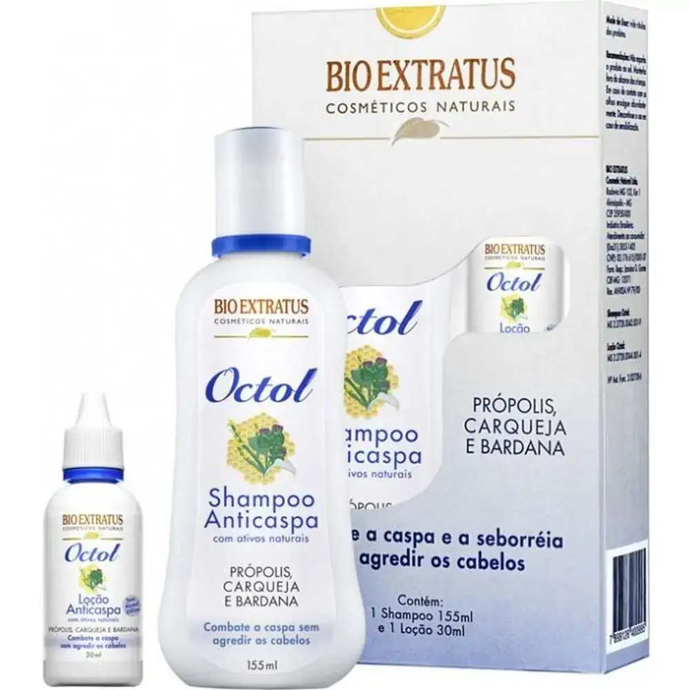 Bio Extratus Kit Octol A Caspa Shampoo Lc