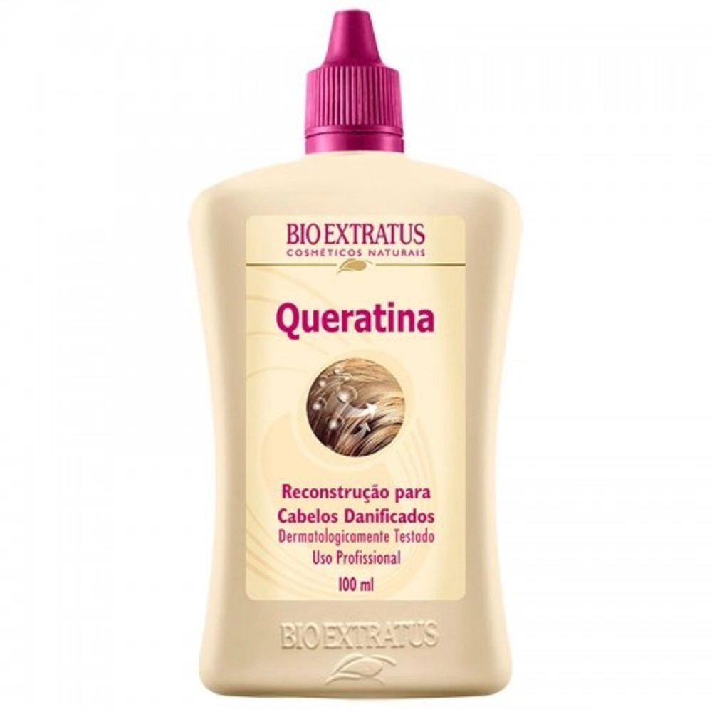 Bio Extratus Reconstrução para Cabelos Danificados Queratina Concentrada 100ml