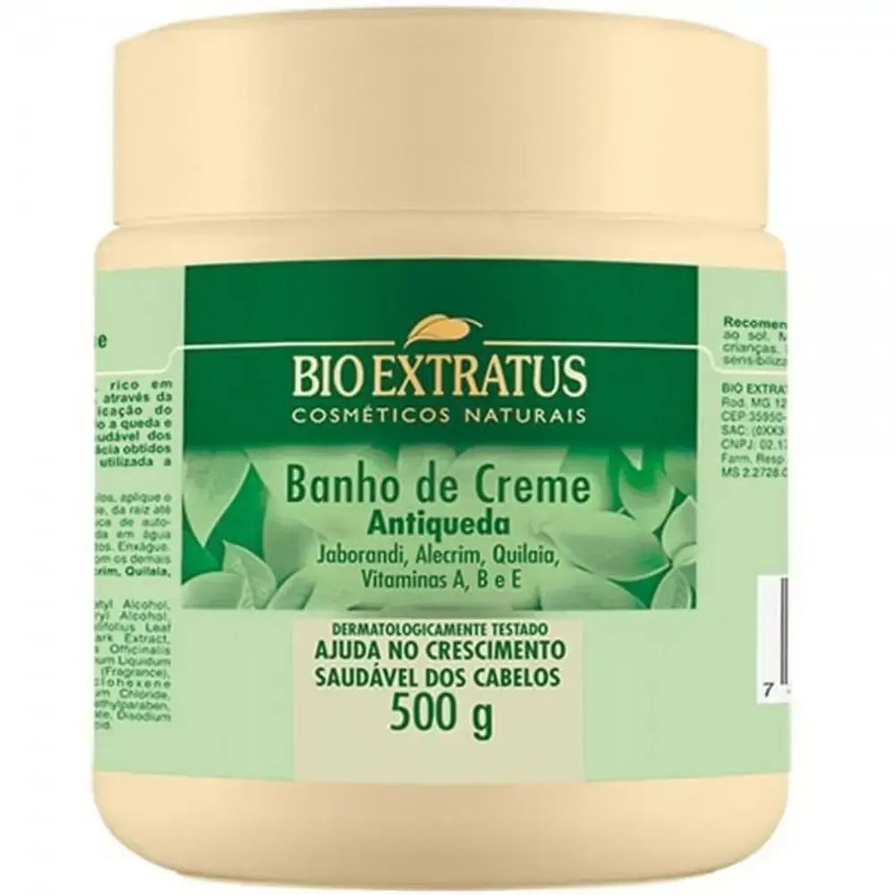 Bio Extratus Jaborandi Antiqueda Banho de creme (mascara) 500g
