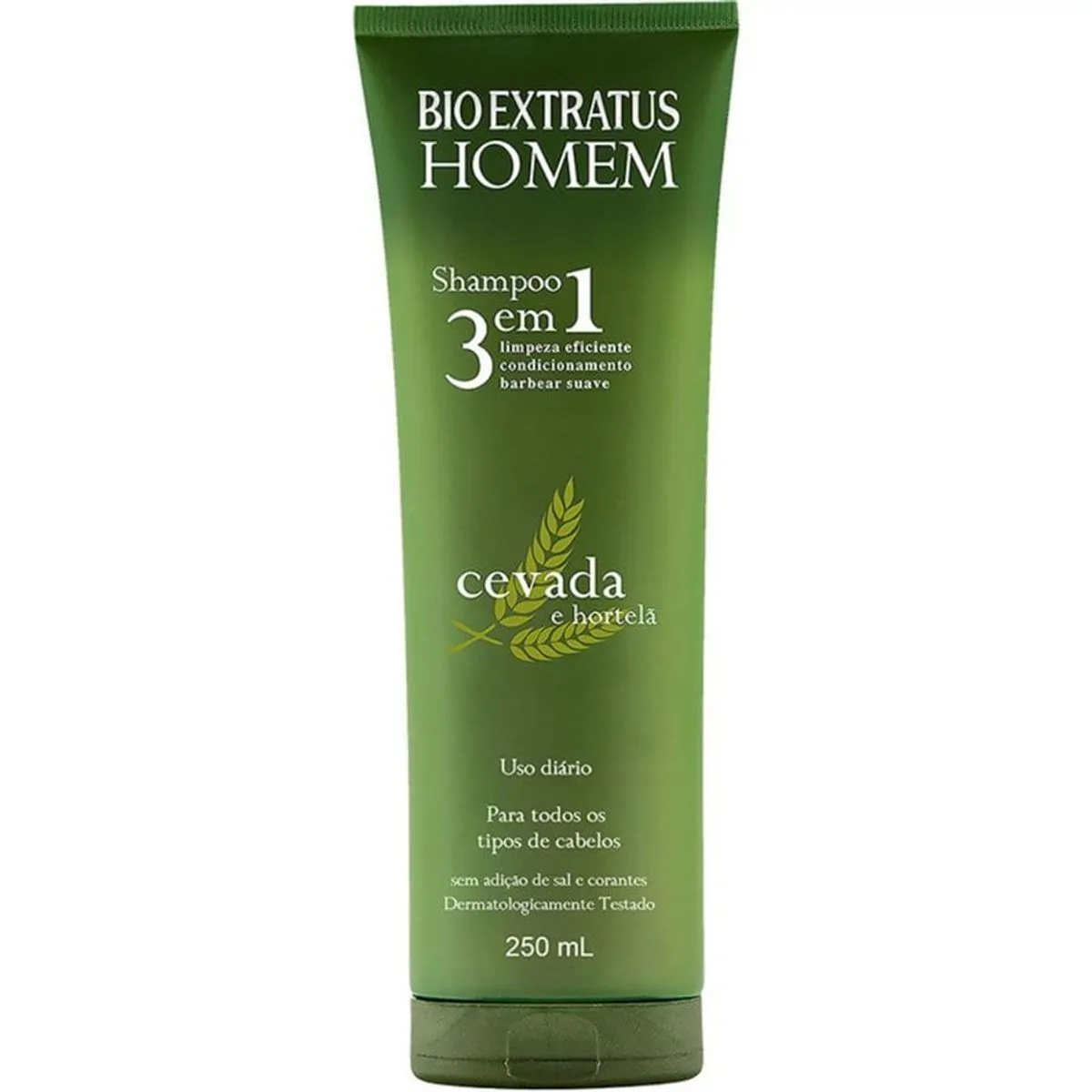 Shampoo Bio Extratus Homem Cevada E Hortelã 3 Em 1 250ml