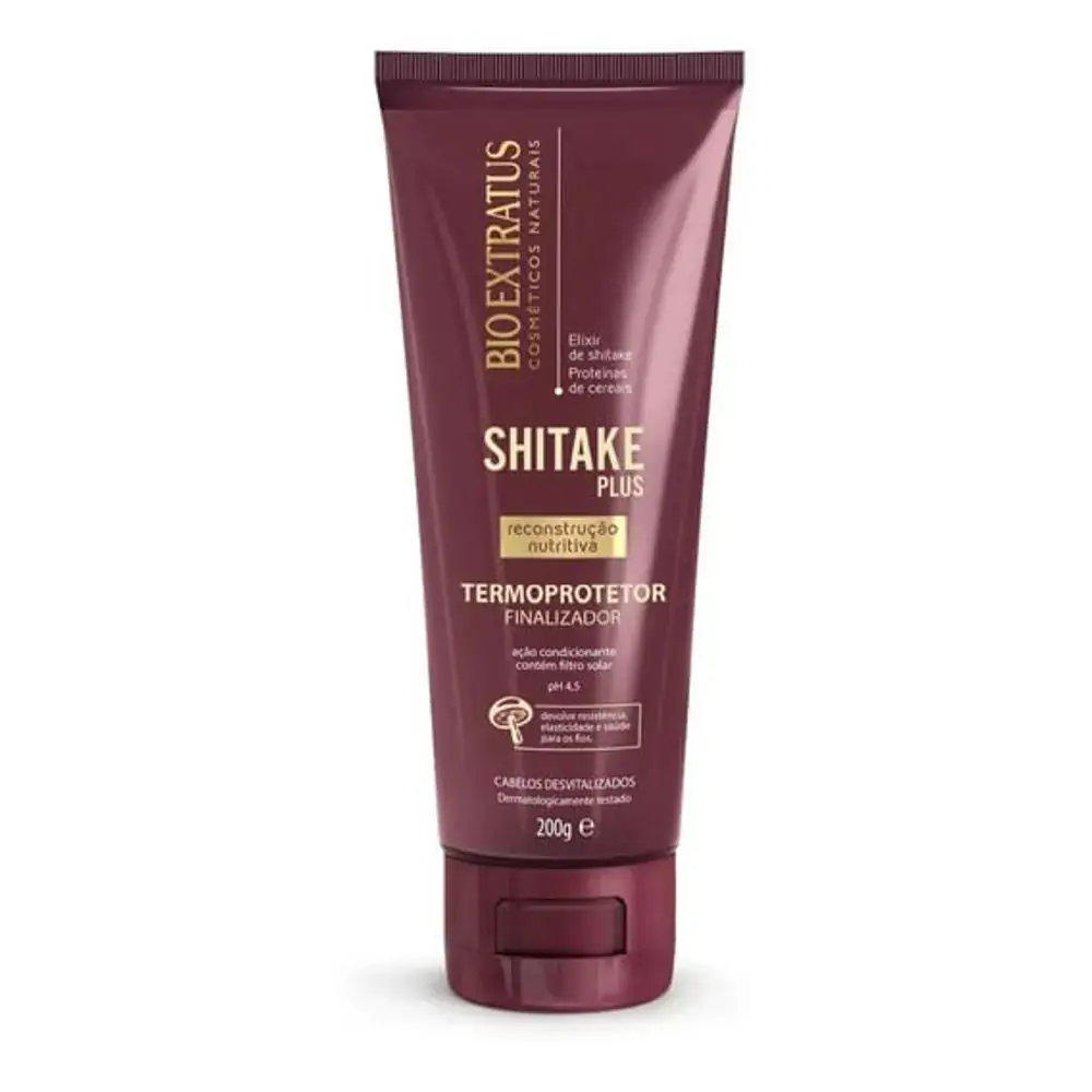 Finalizador Capilar Bio Extratus Shitake Termo Proteção 200g