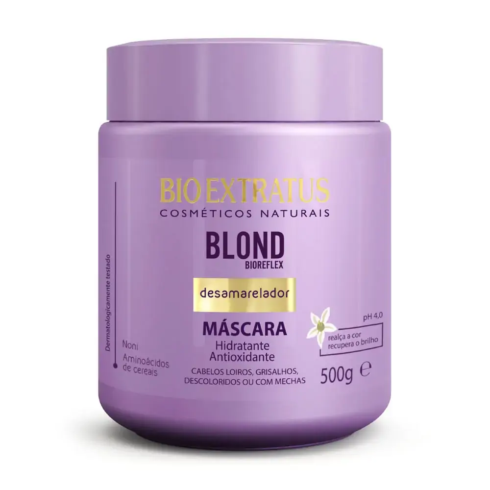 Máscara Bio Extratus Blond Bioreflex Desamarelador 500g