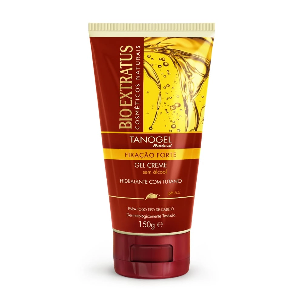 Gel Creme Hidratante Para Cabelo Tanogel Radical Look