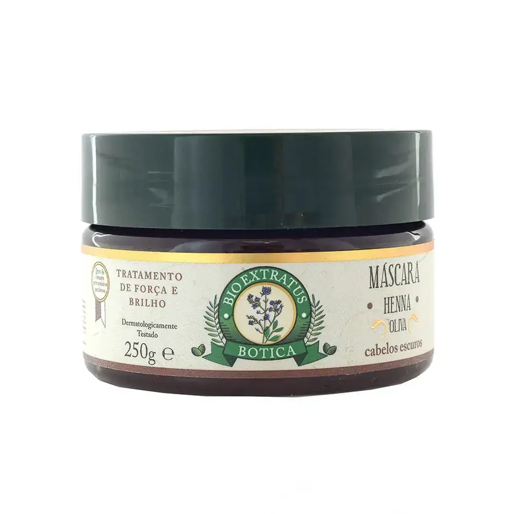Máscara Bio Extratus Botica Henna Oliva 250g