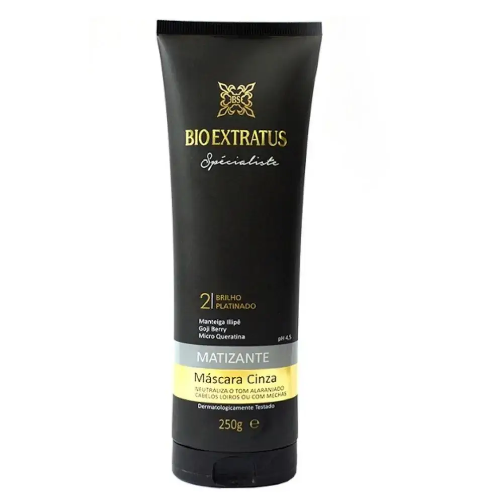 Mascara Bio Extratus Specialiste Matizante Cinza 250g