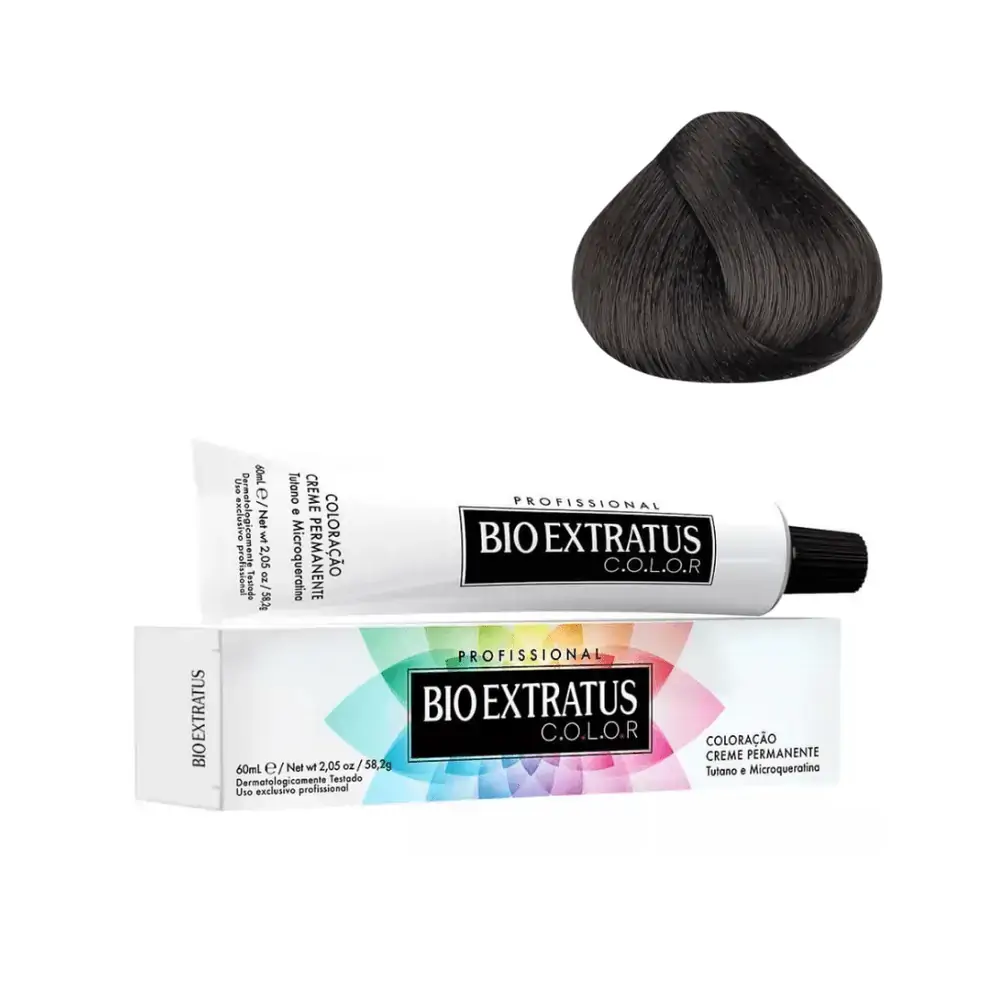 Tintura Bio Extratus Color Louro Escuro Acinzentado 6.1