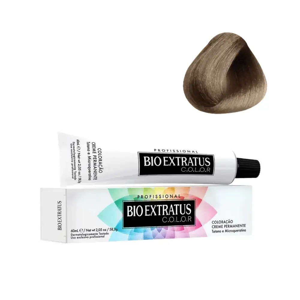 Tintura Bio Extratus Color Louro Claro Acinzentado 8.1