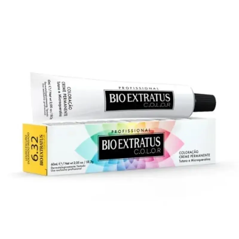 Tint Bioextratus 6.32 Louro Escuro Dourado Irisado