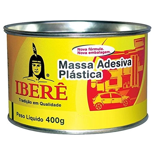 Massa Plastica Branca 400gr C/cat