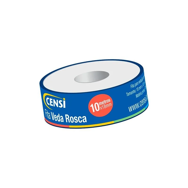 Fita Veda Rosca 18mmx10m Censi