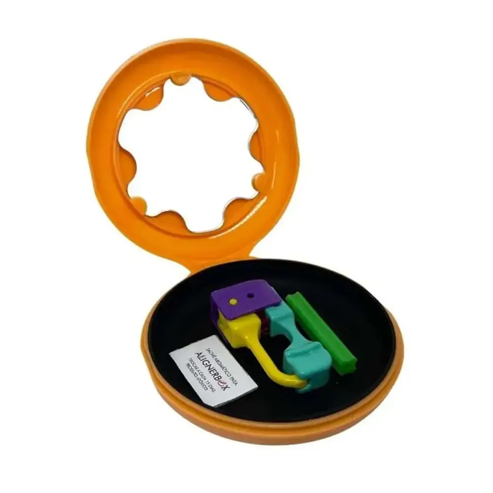 Alignerbox Para Alinhador - Coraldent - Alignerbox Para Alinhador Laranja - Coraldent