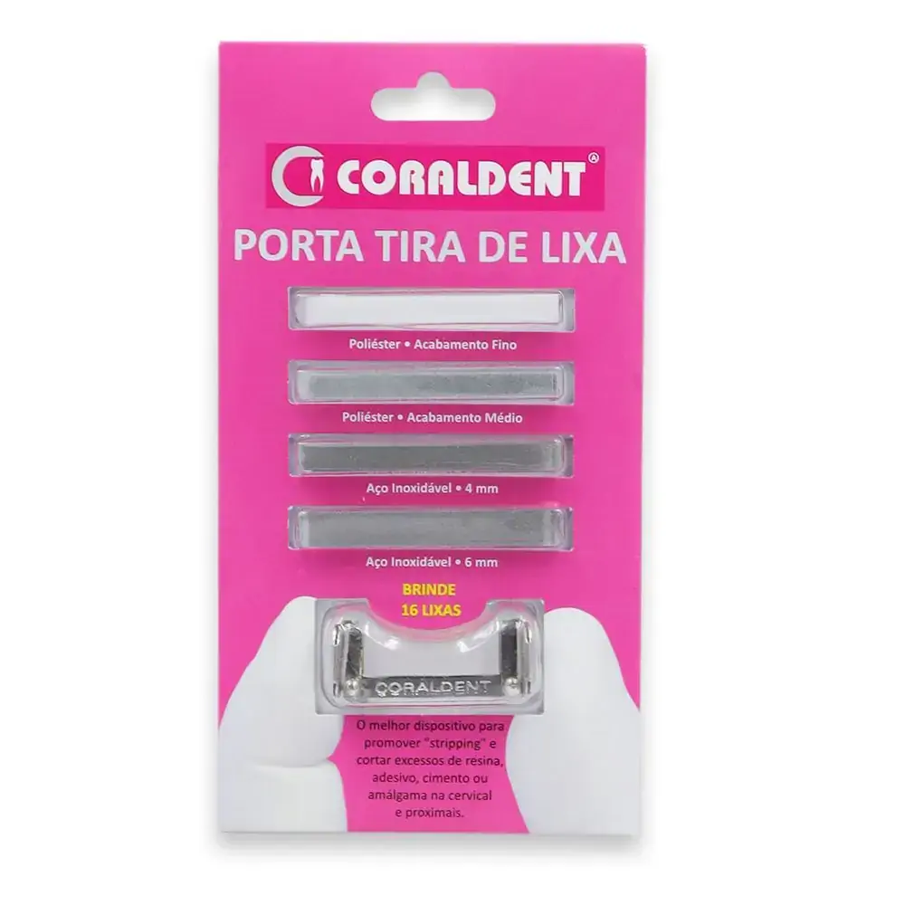 Porta Tira de Lixa - Coraldent