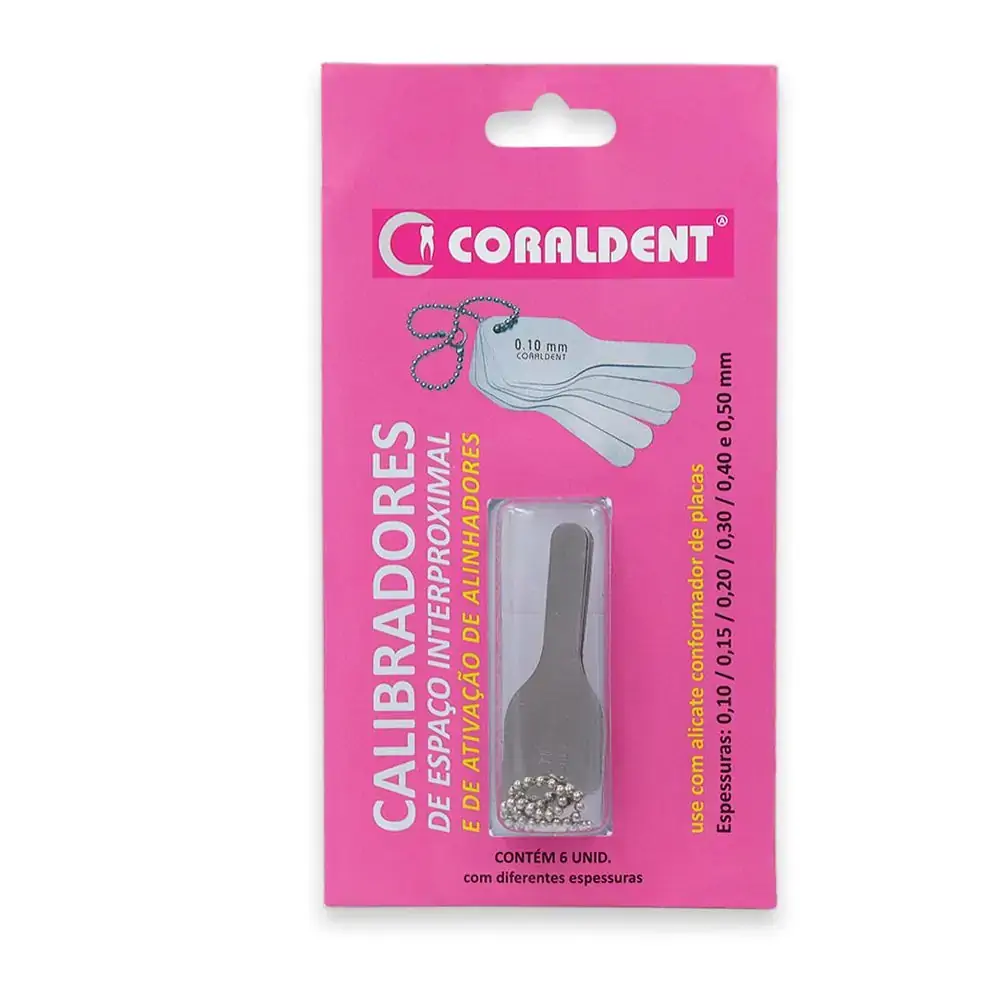 Calibrador de Espaço Interproximal - Coraldent