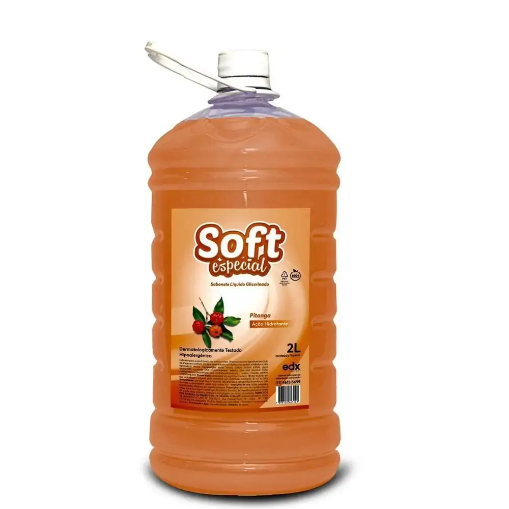 Sab. Liq Soft Esp Perolizado 2l Fr Vermelhas