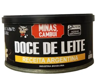 Doce Leite Tab Minas Cambui Receita Argentina 400g