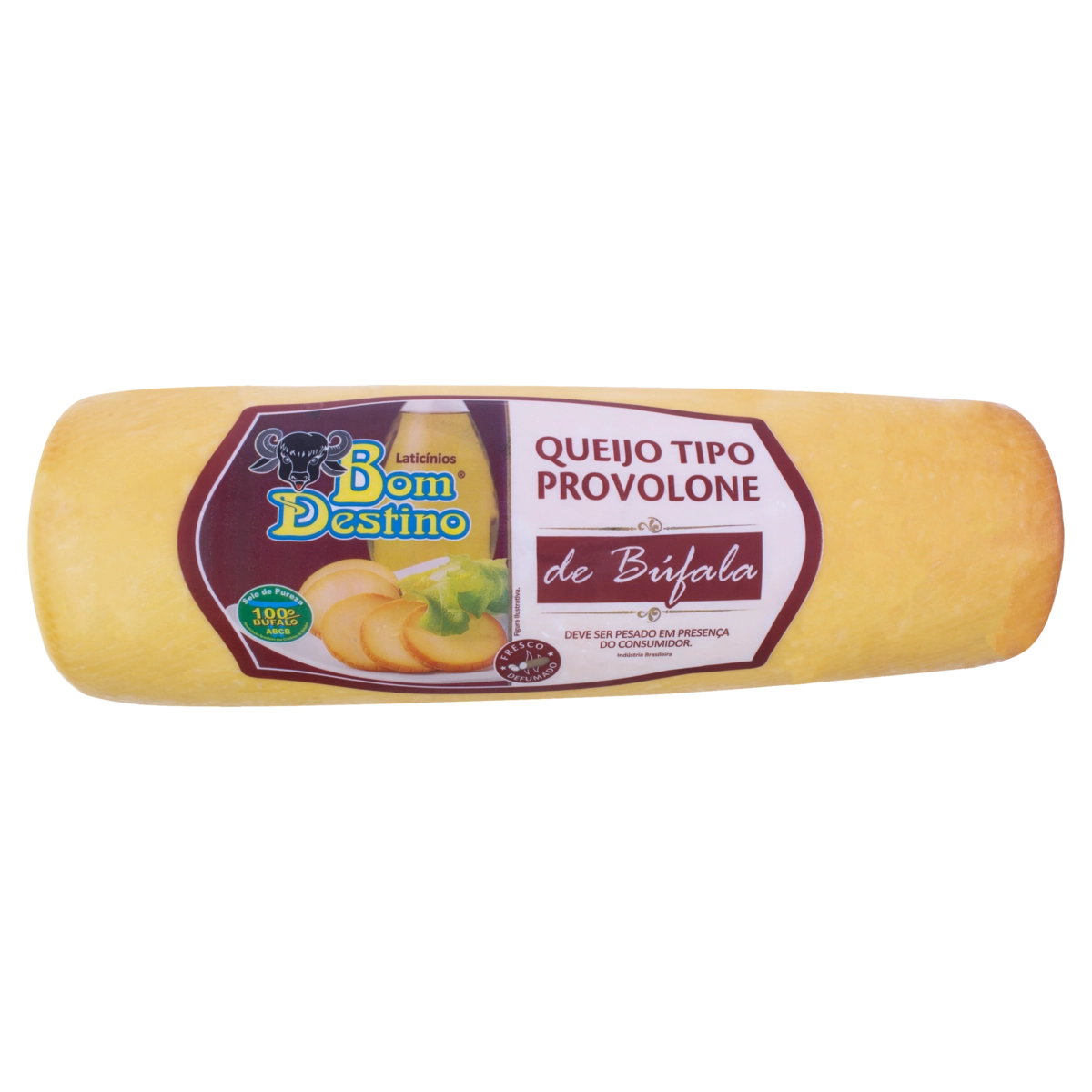 Queijo Provolone De Búfala Defumado Bom Destino
