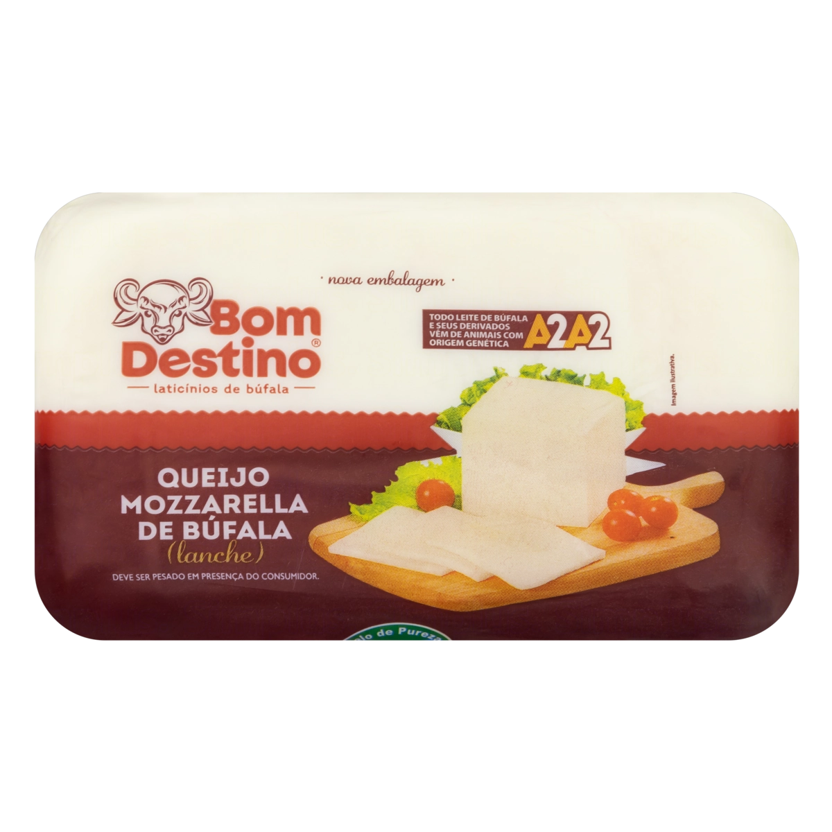 Queijo Mussarela De Búfala Bom Destino