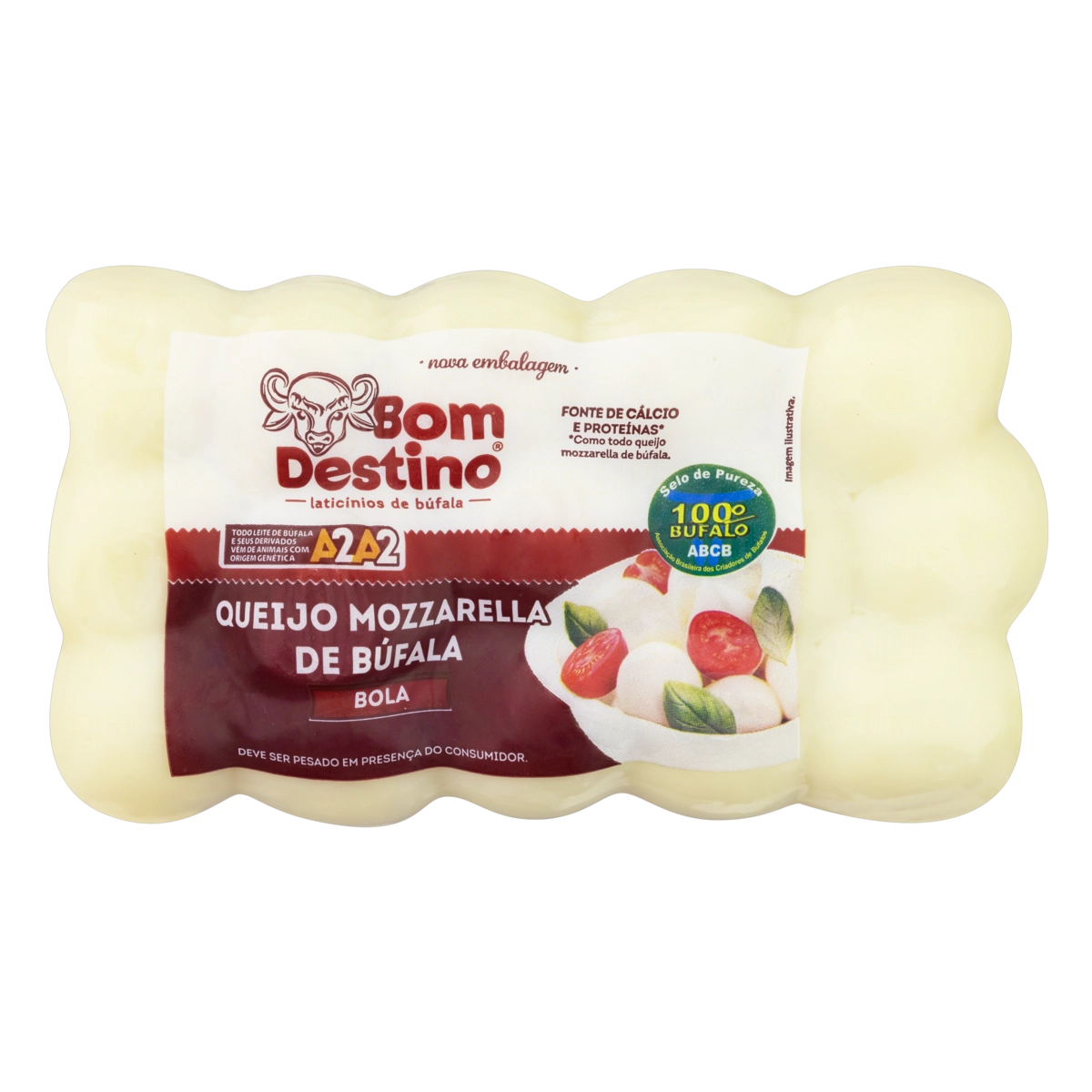 Queijo Mussarela De Búfala Bola Bom Destino
