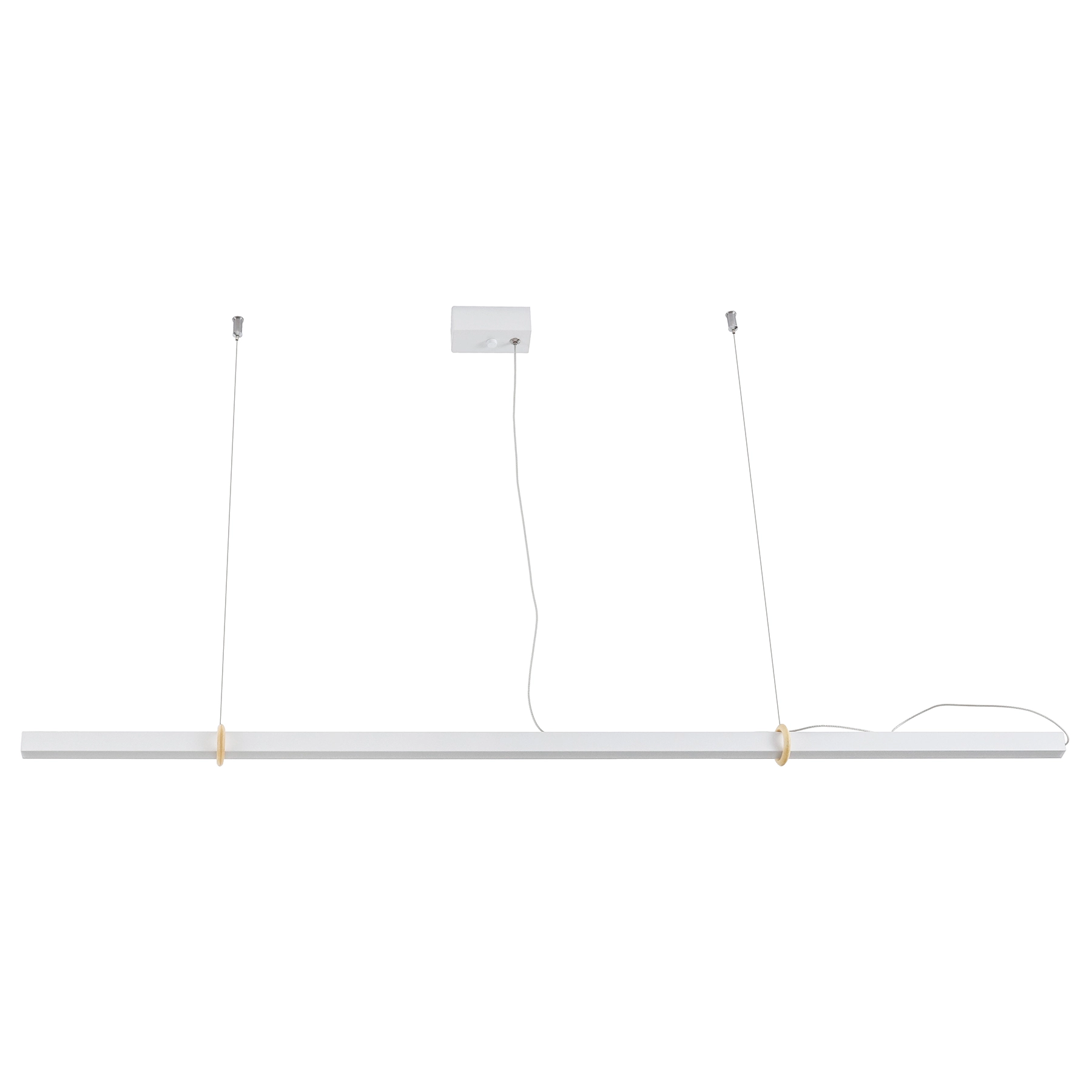 Pendente Linear com LED Metal Branco Office Spot Line