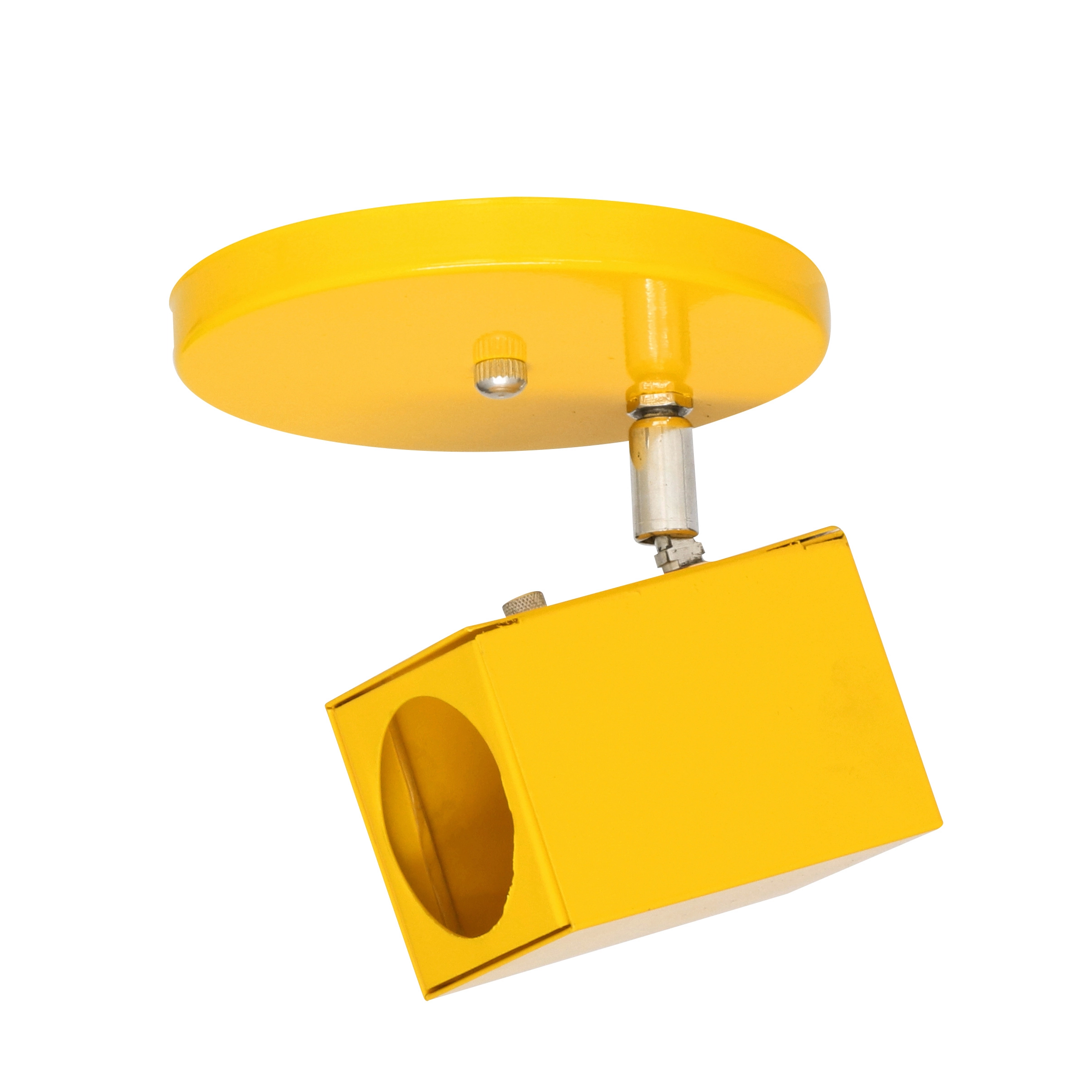 Spot de Sobrepor 1 Lâmpada Amarelo Carre Inspire