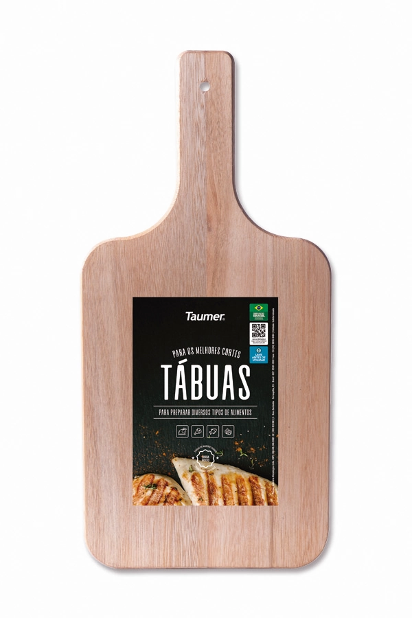 Tábua De Corte Legume Carne Cozinha Churrasco 40x20cm