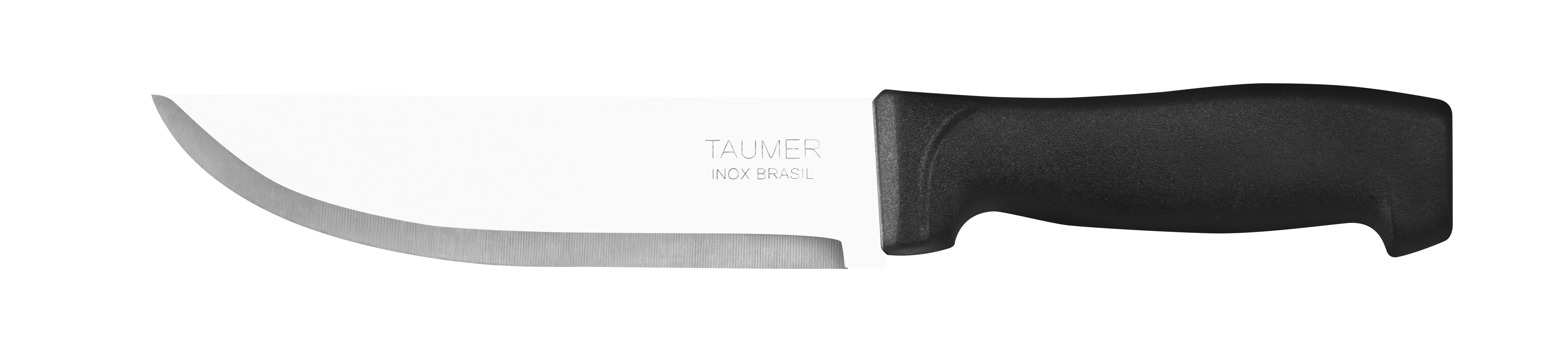 Faca De Cozinha Taumer Coltello Preta 24cm