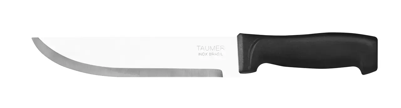 Faca De Cozinha Coltello Preta 29cm