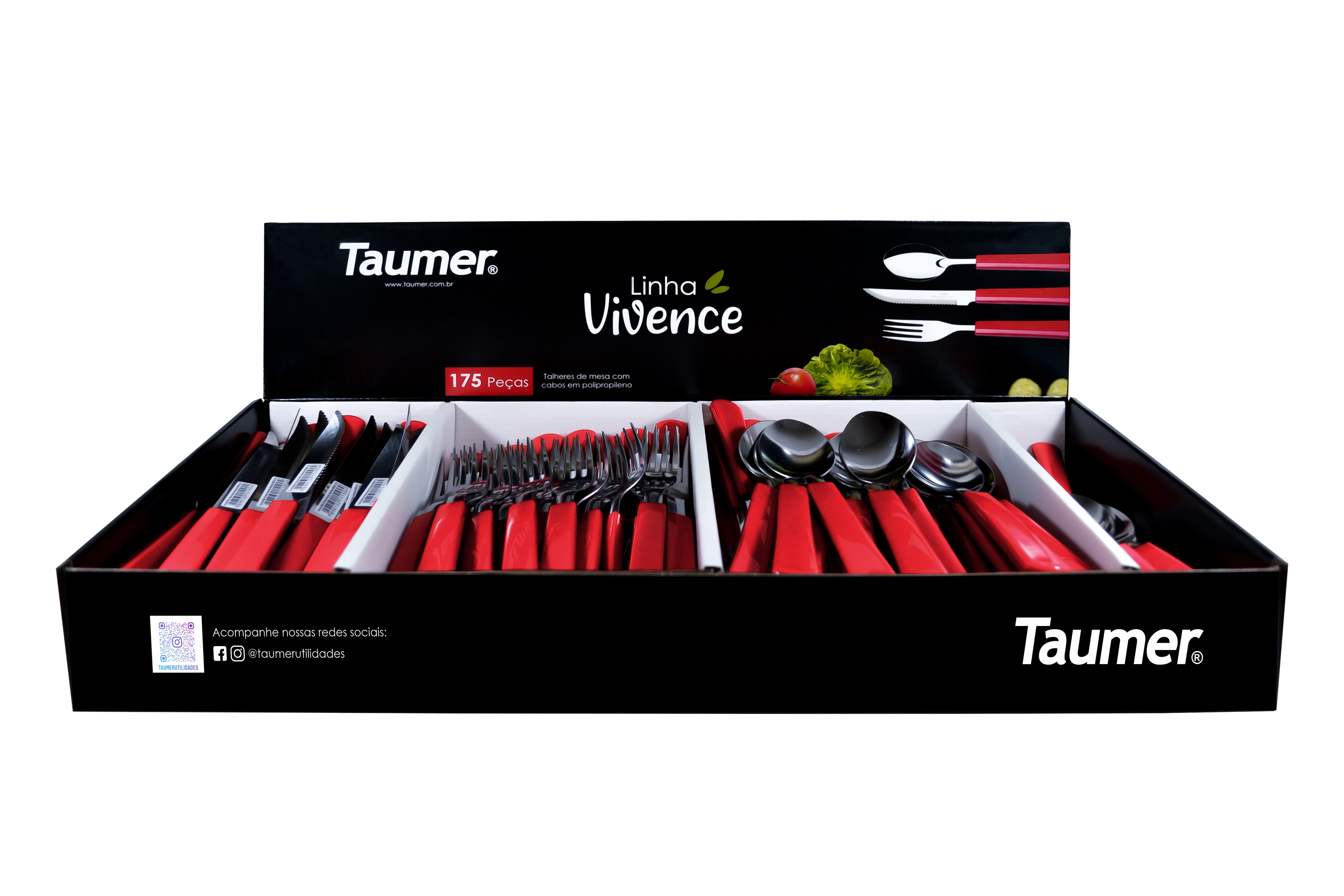 Faqueiro Taumer Vivence Coral C/175